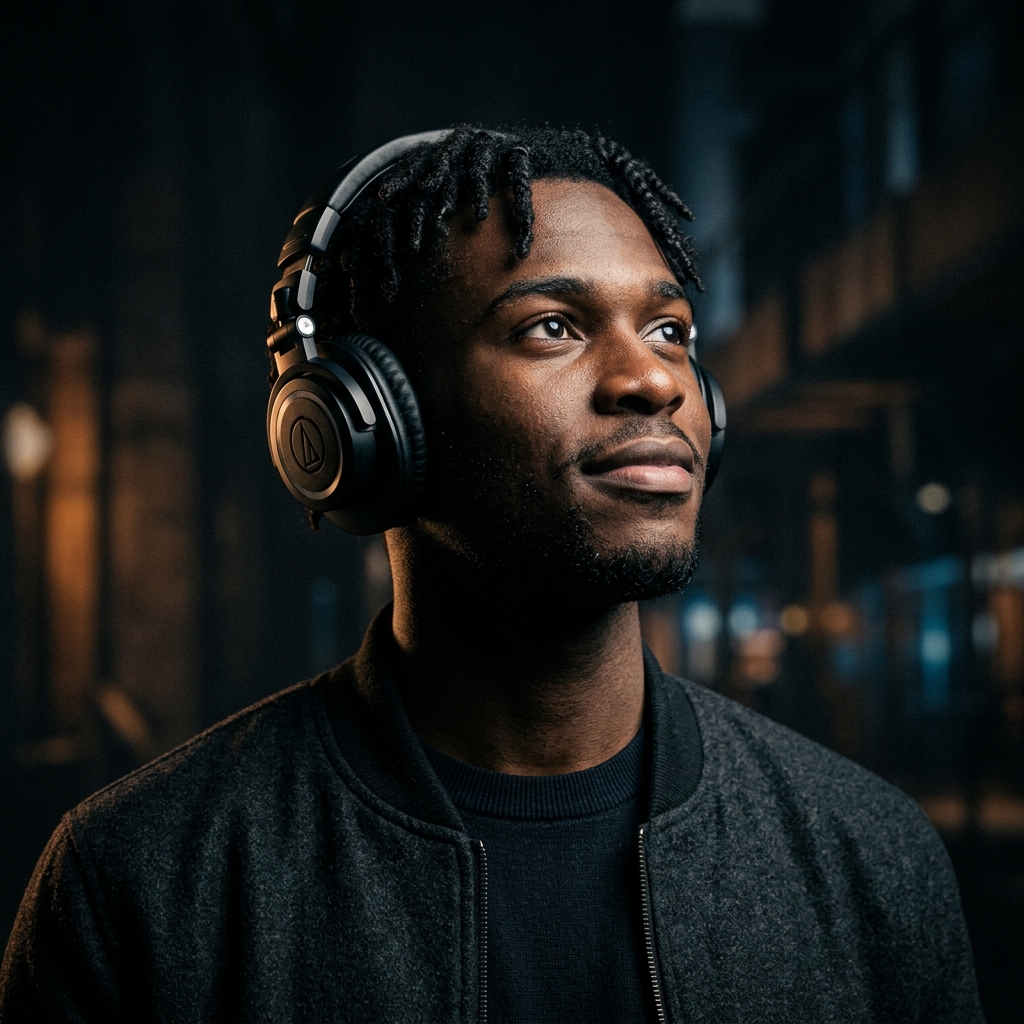 Creative Hero Headphones Man
