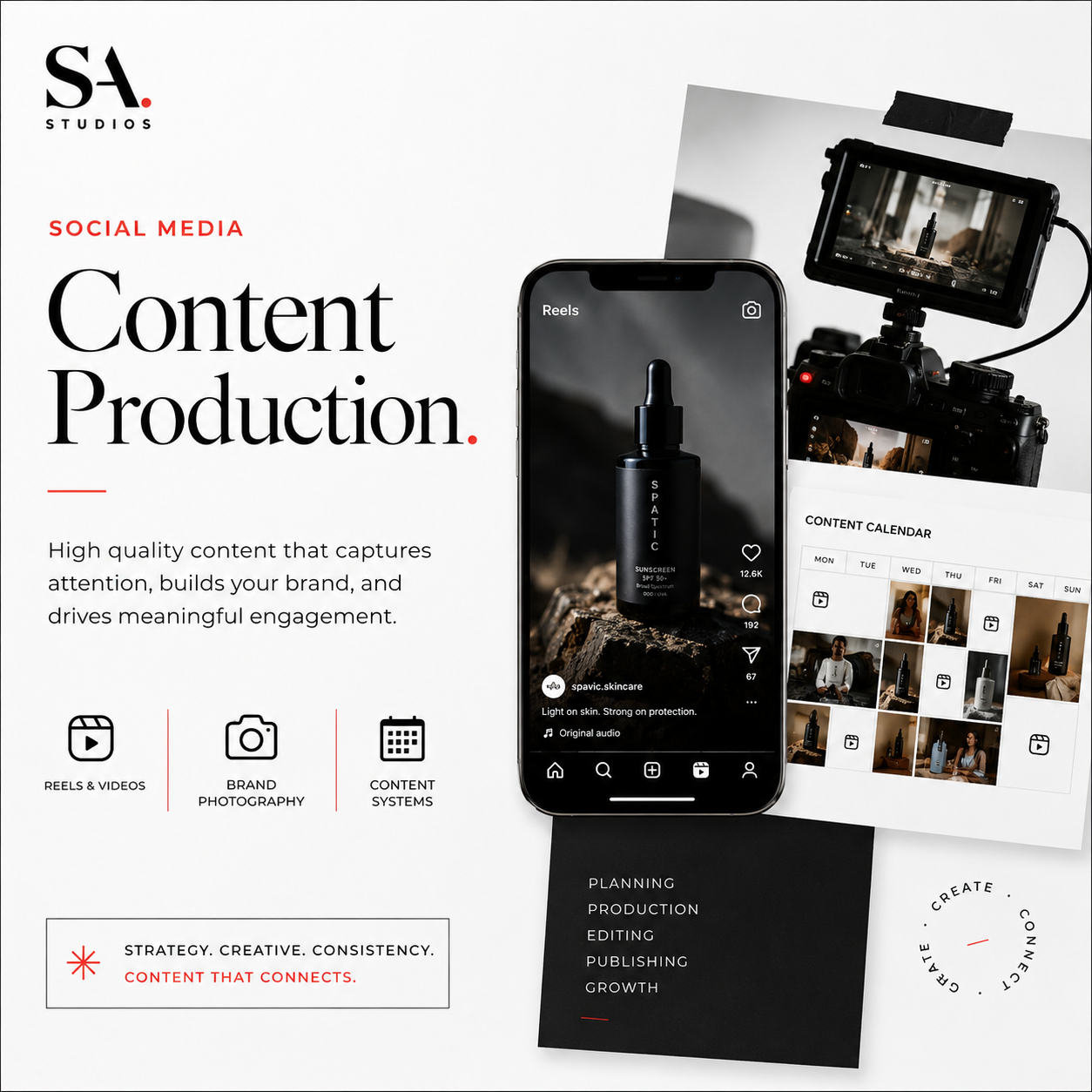 Social Media Content Production